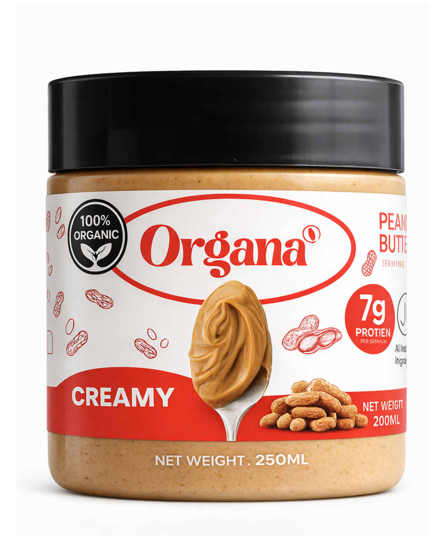 250g Creamy Peanut Butter